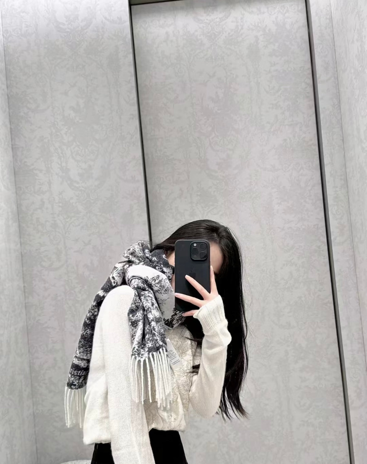 신조 / 디올 스카프