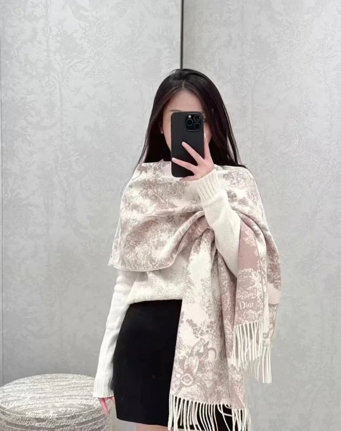 신조 / 디올 스카프