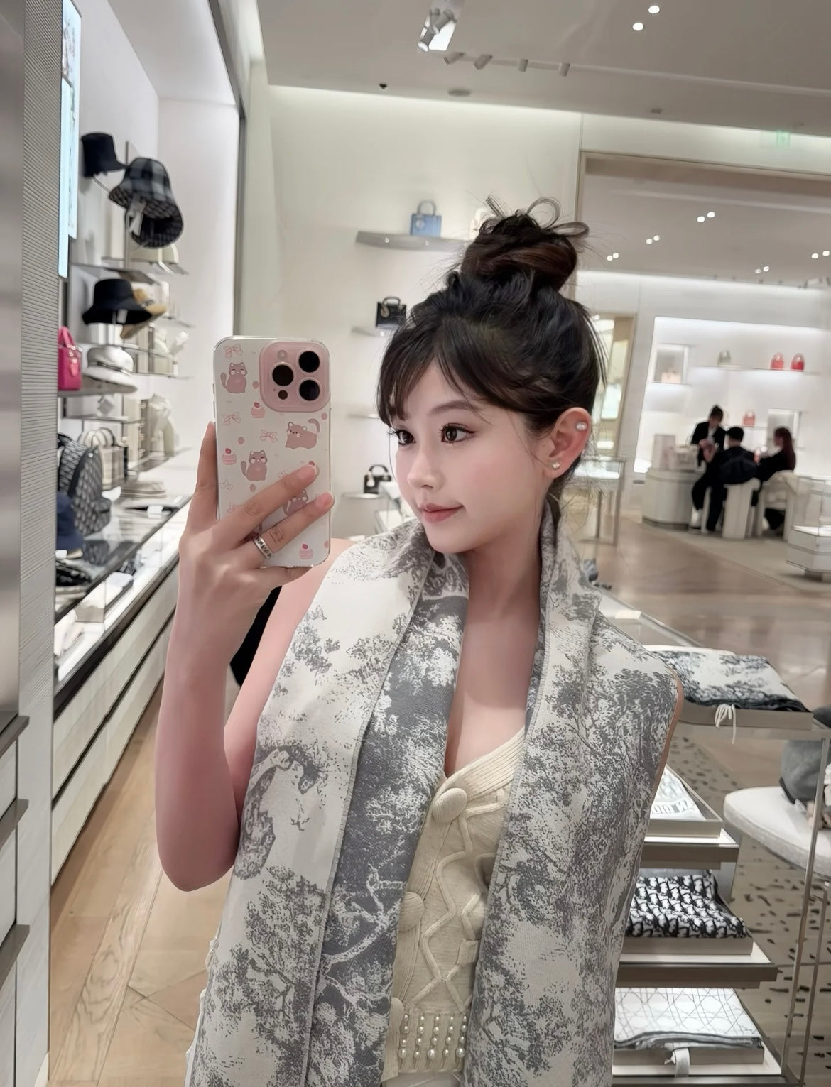 신조 / 디올 스카프