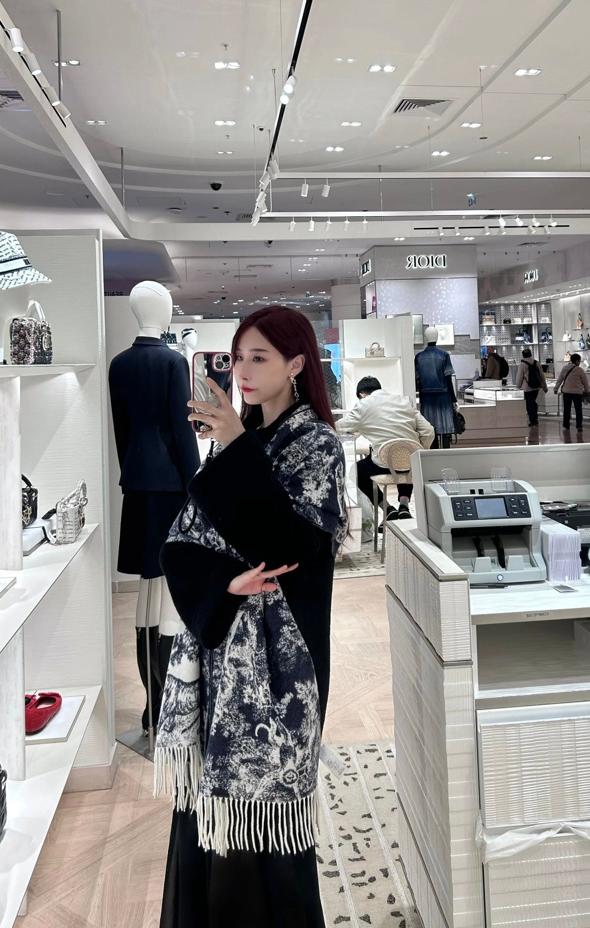 신조 / 디올 스카프