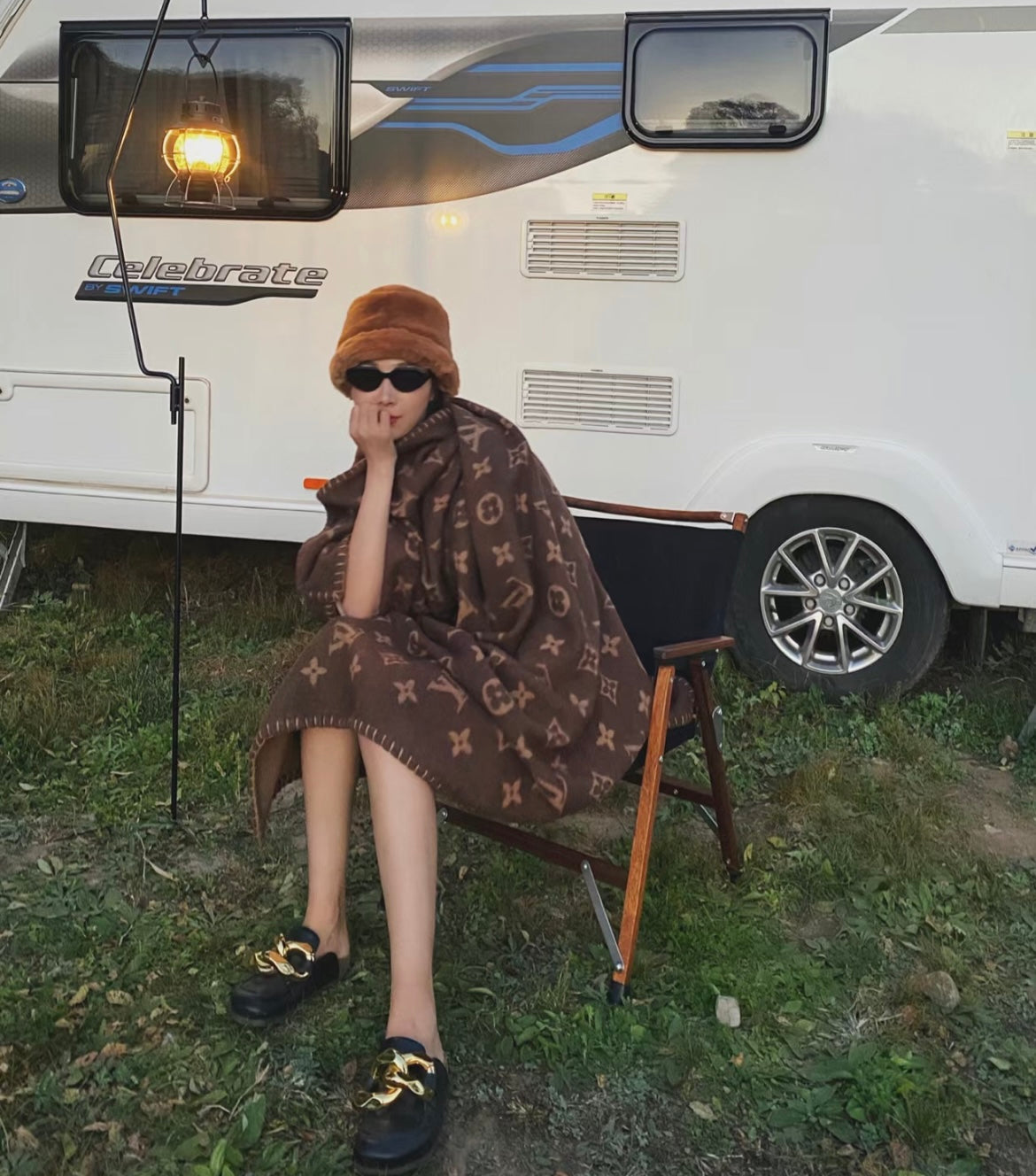 신조 / 루이비통 스카프