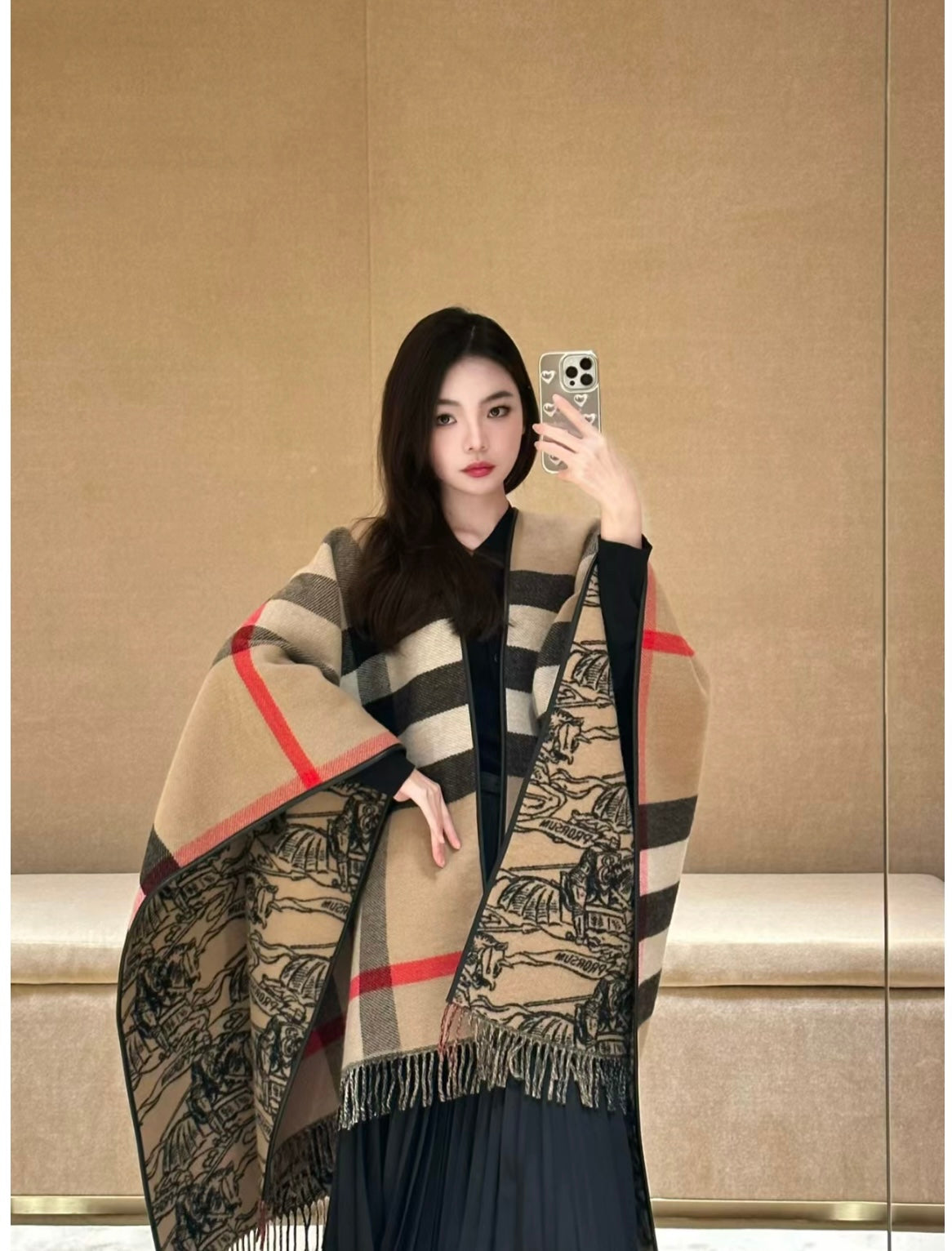 신조 / 버버리 스카프