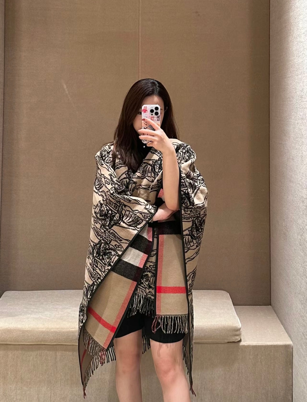 신조 / 버버리 스카프