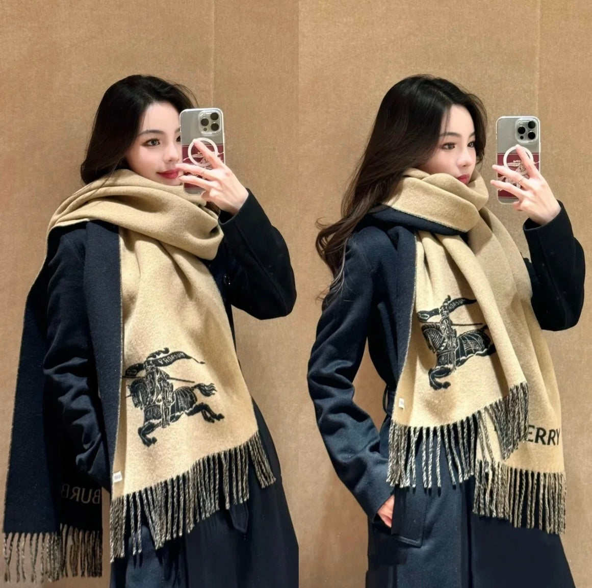 신조 / 버버리 스카프