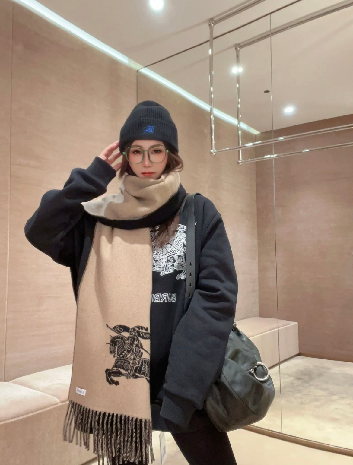 신조 / 버버리 스카프
