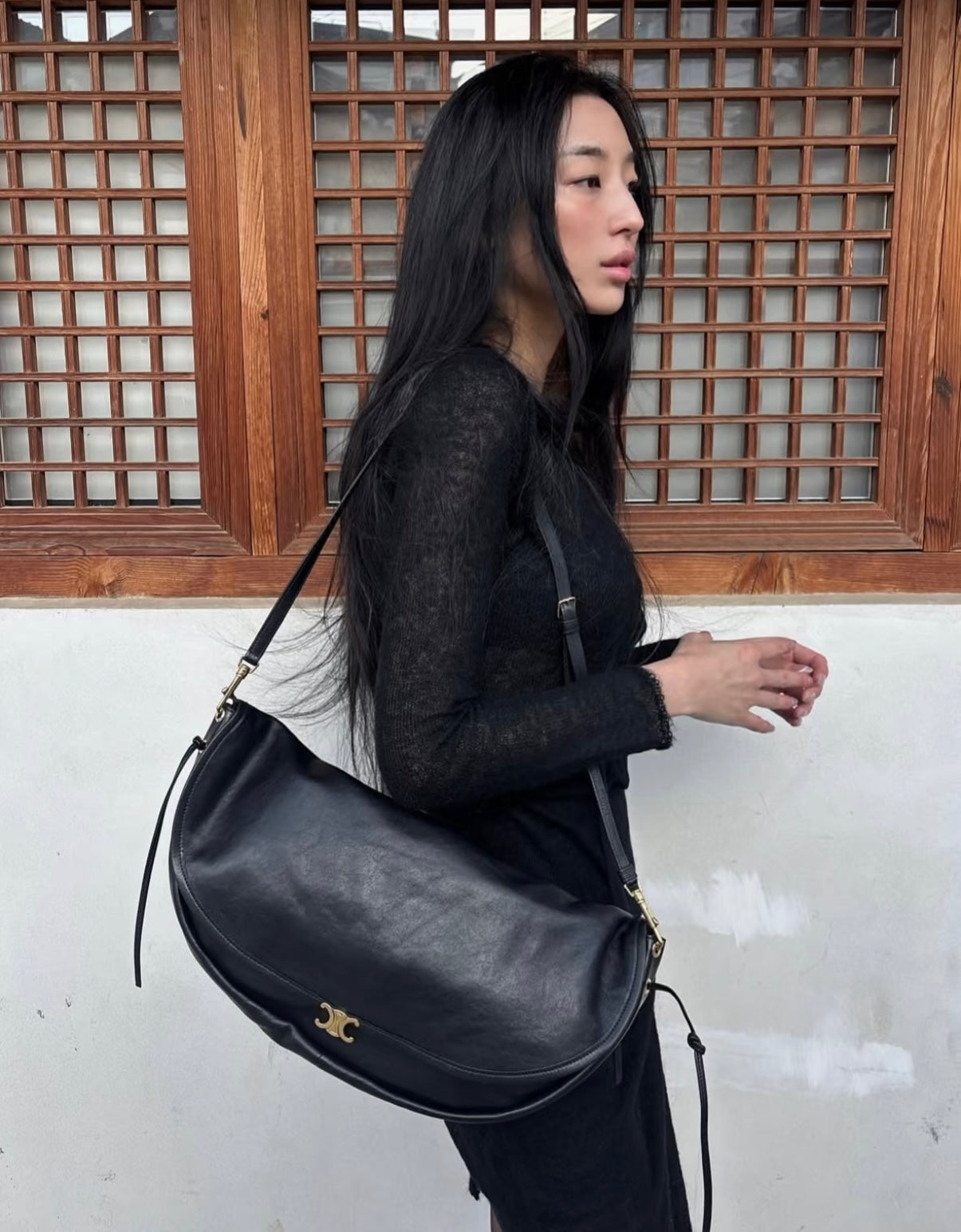 카타 / 셀린느 구불구불한 달 가방