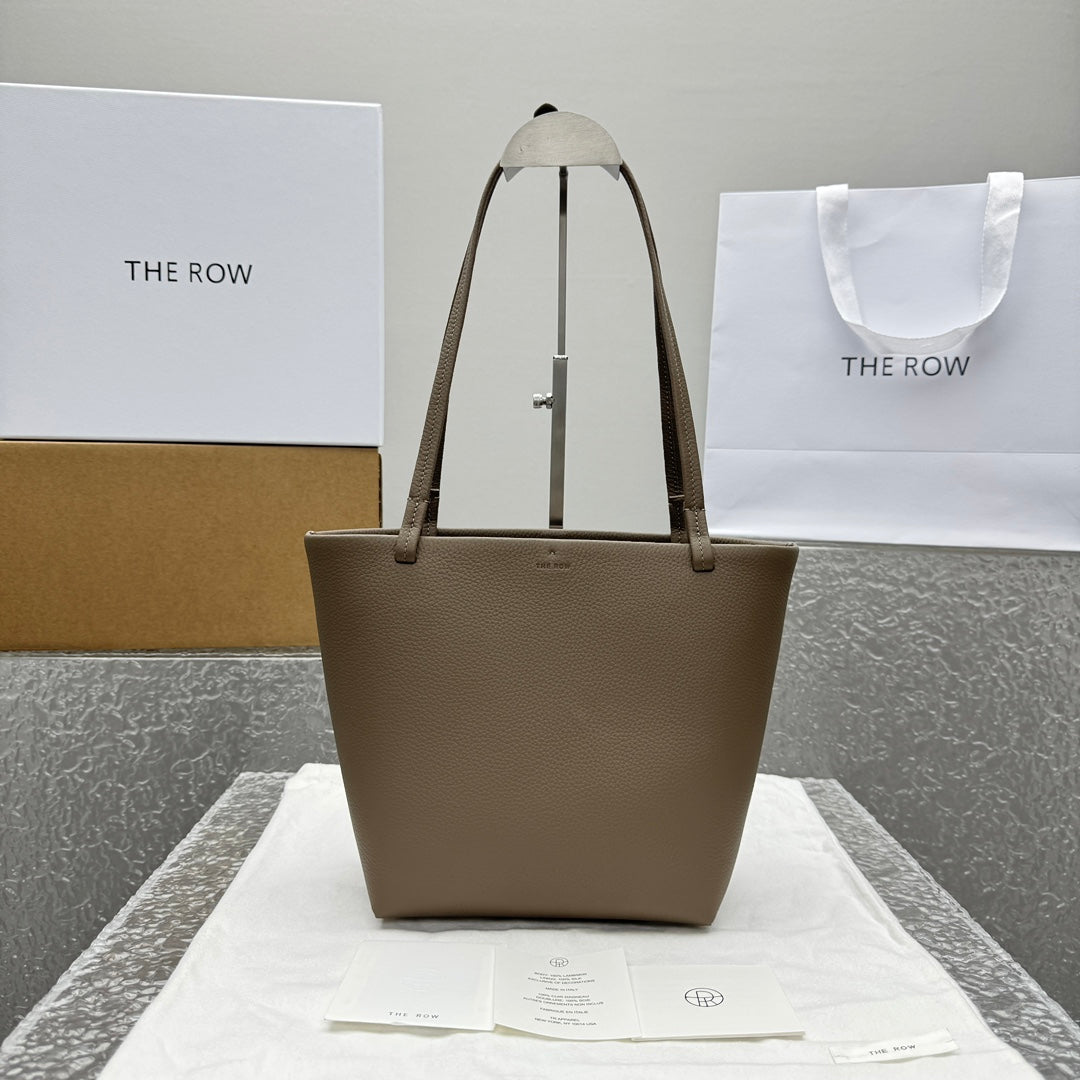 카타 / 더로우 가죽 tote 핸드백