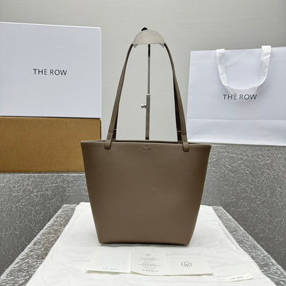 카타 / 더로우 가죽 tote 핸드백