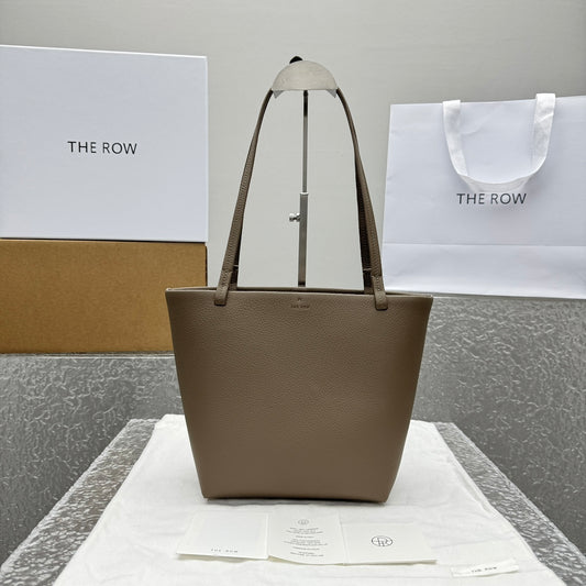 카타 / 더로우 가죽 tote 핸드백