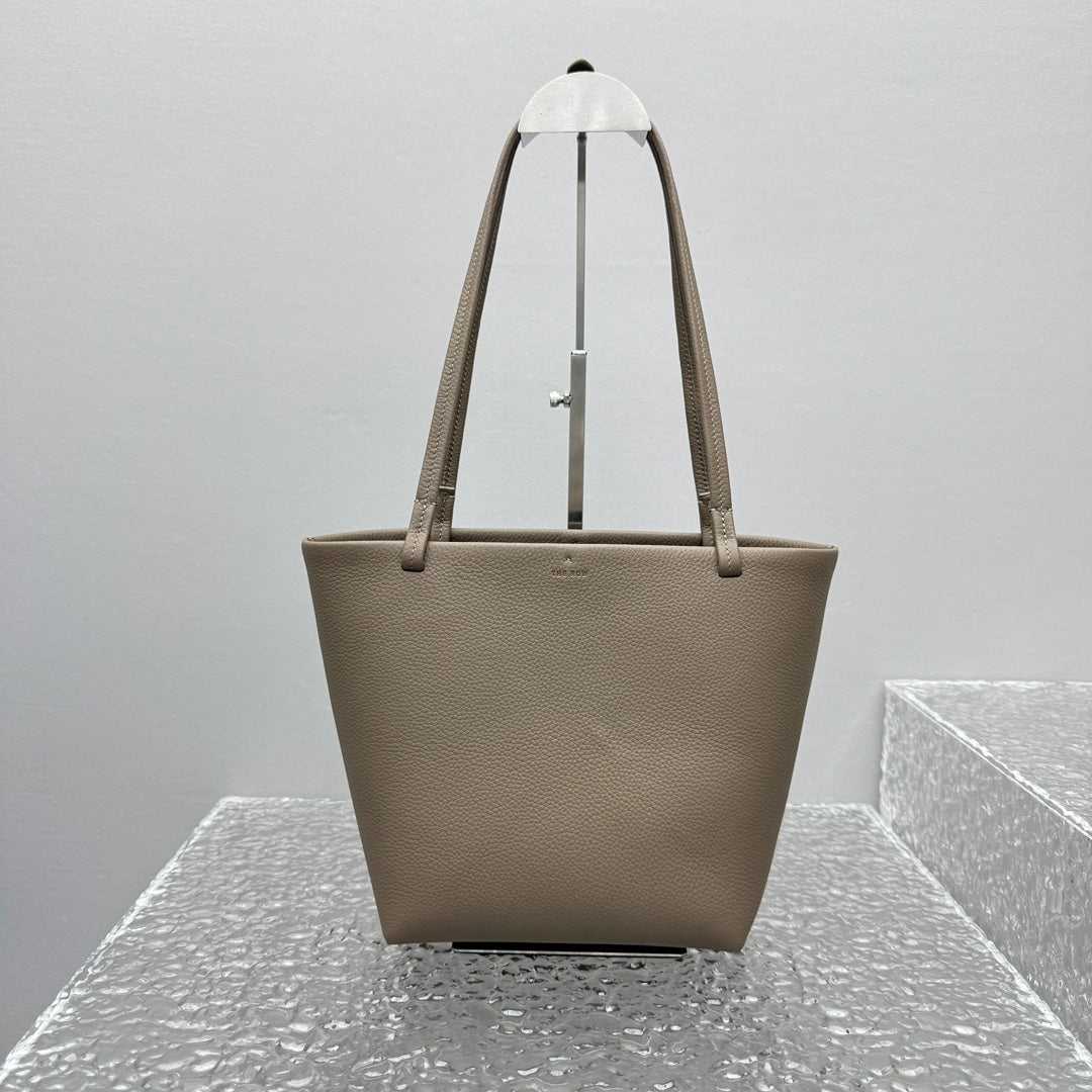 카타 / 더로우 가죽 tote 핸드백