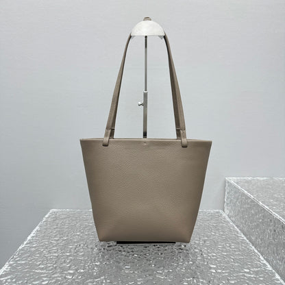 카타 / 더로우 가죽 tote 핸드백