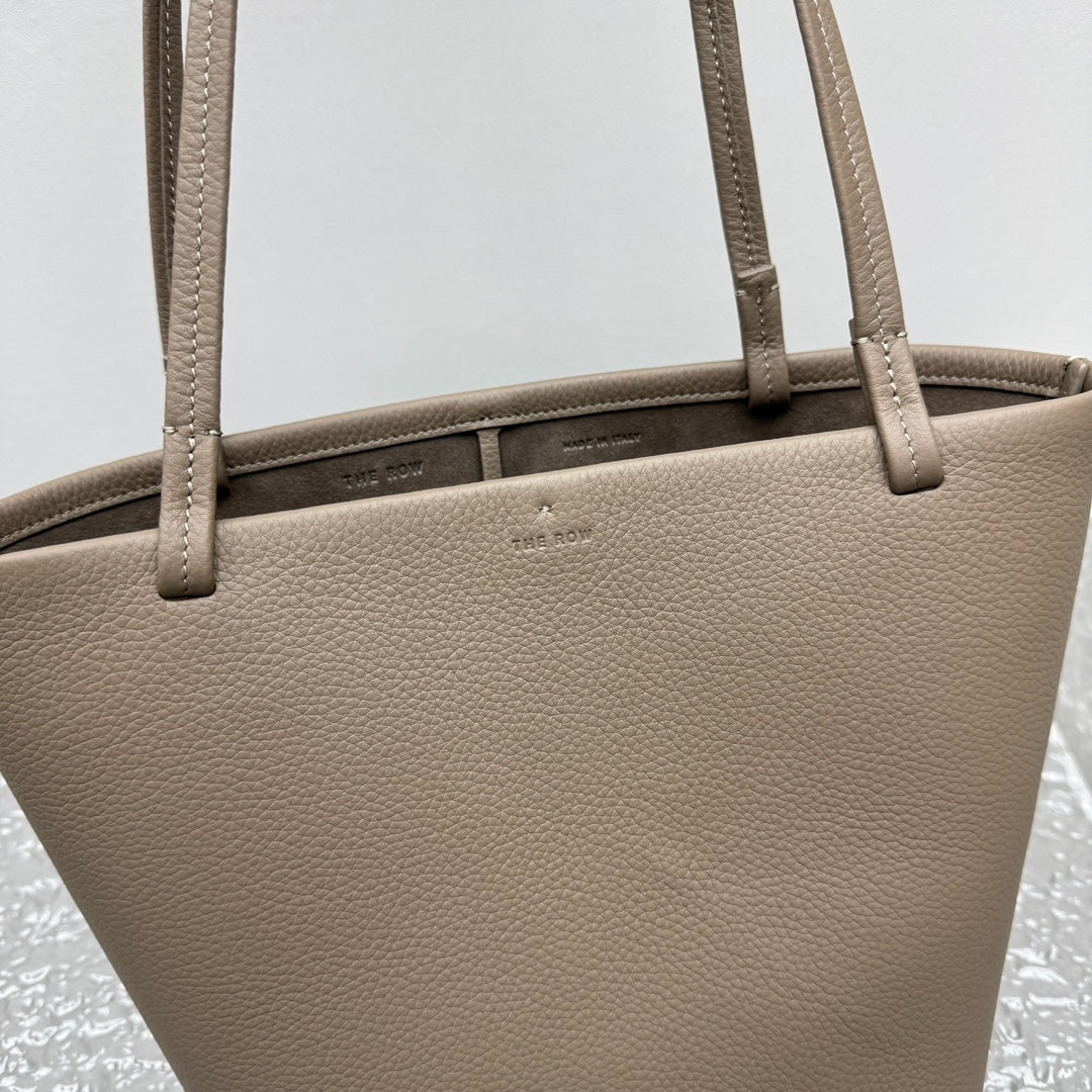 카타 / 더로우 가죽 tote 핸드백