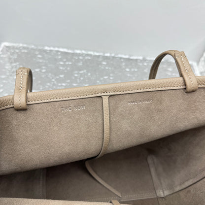 카타 / 더로우 가죽 tote 핸드백