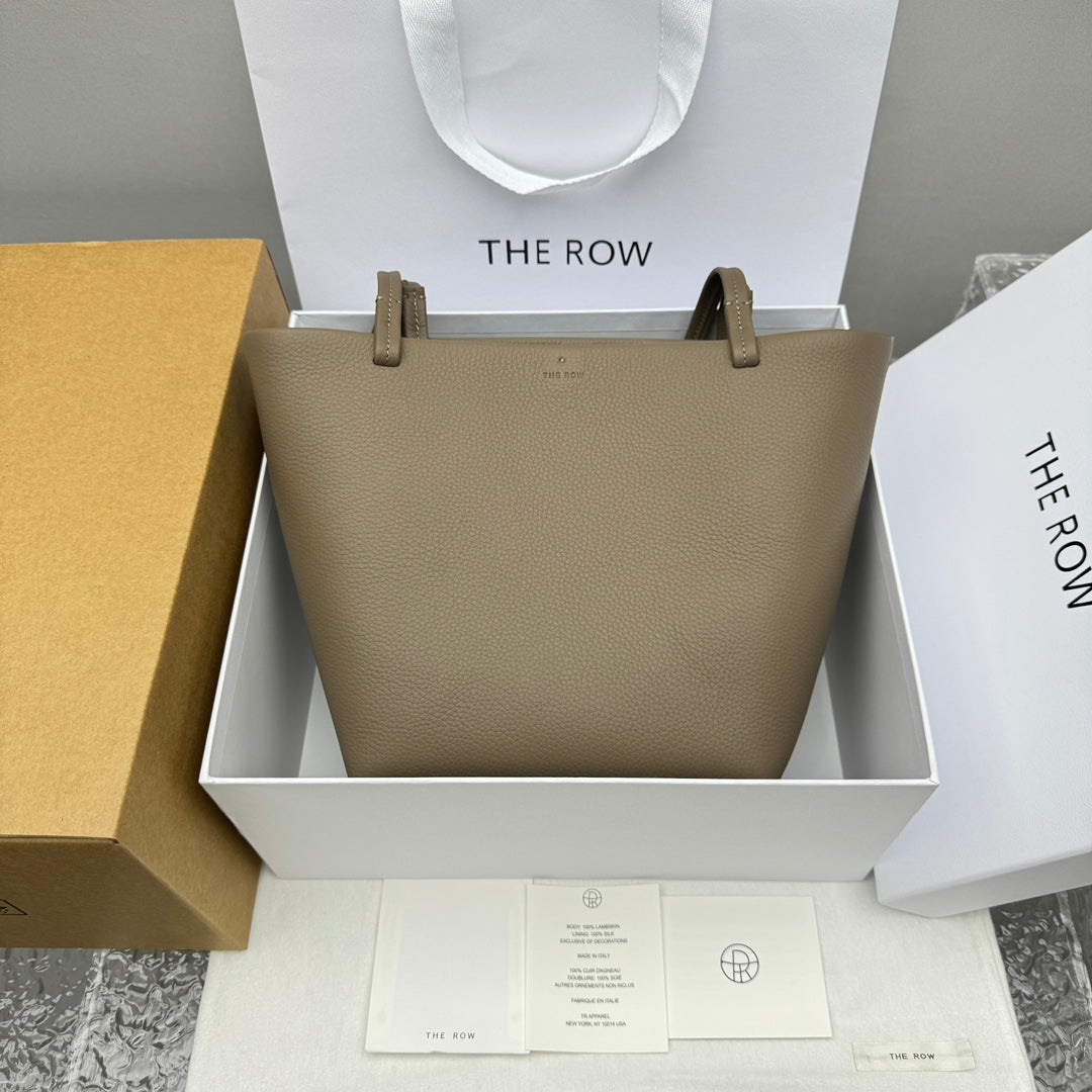 카타 / 더로우 가죽 tote 핸드백