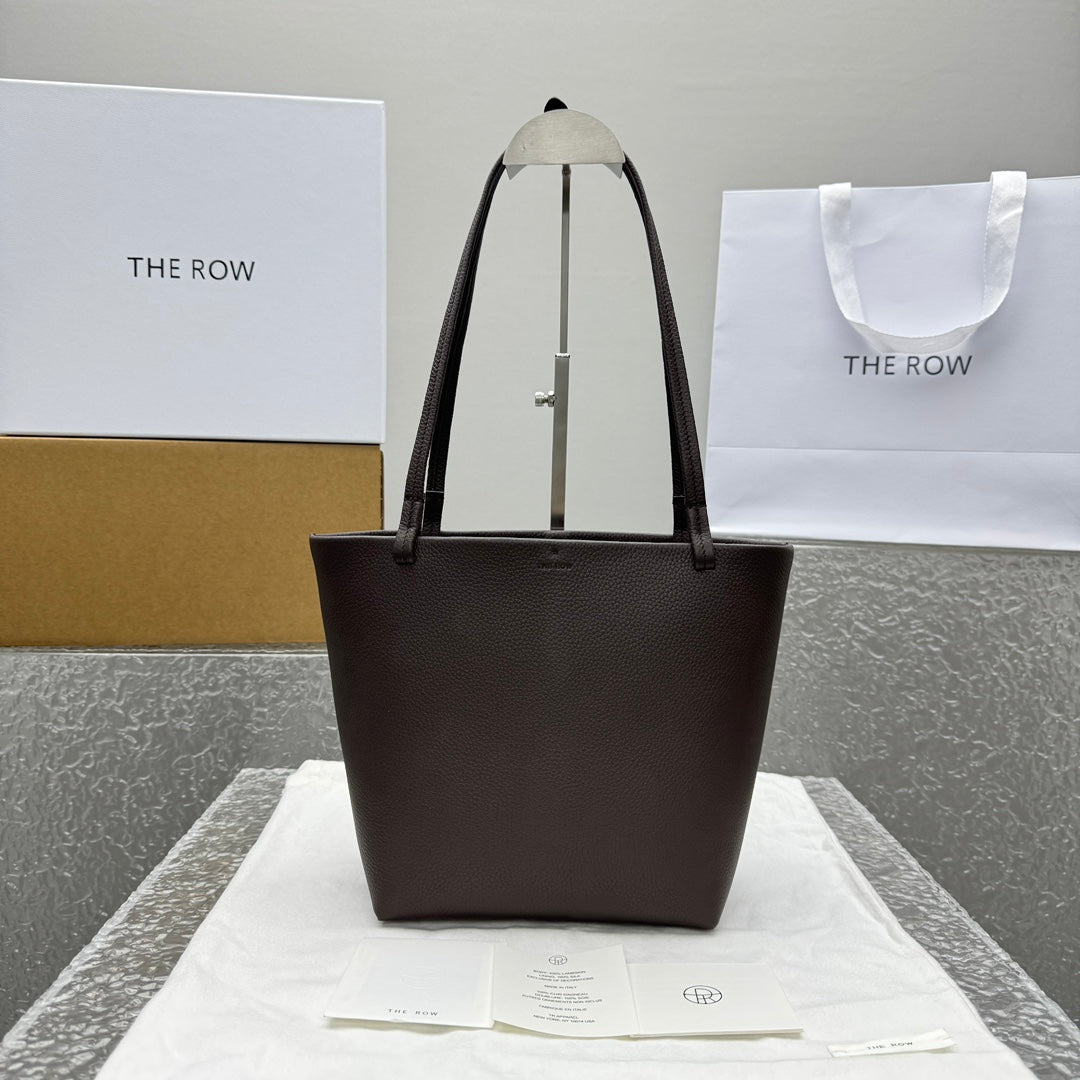 카타 / 더로우 가죽 tote 핸드백