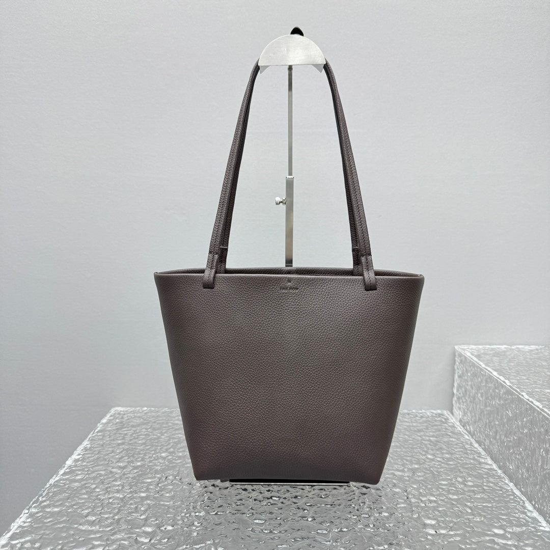 카타 / 더로우 가죽 tote 핸드백
