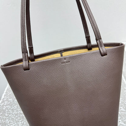 카타 / 더로우 가죽 tote 핸드백