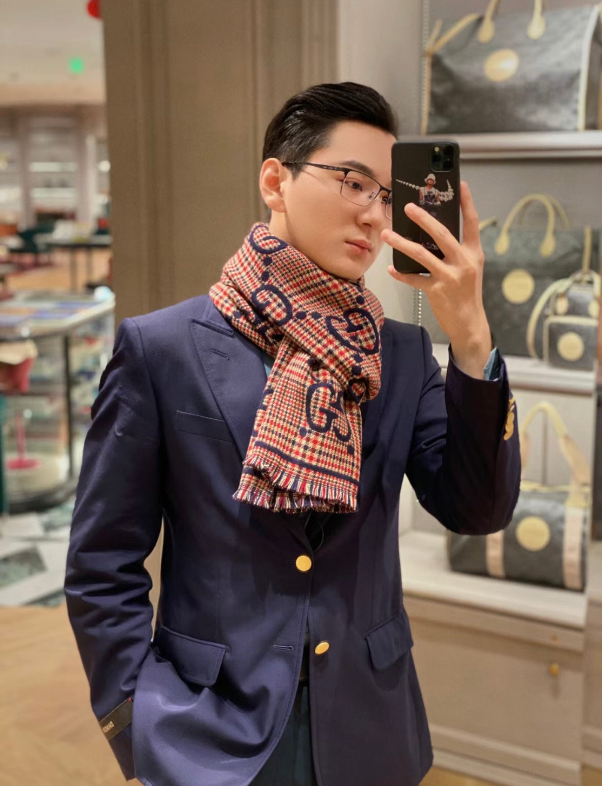 Shinzo / Gucci scarf