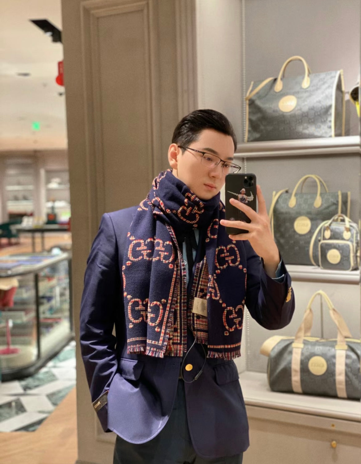 Shinzo / Gucci scarf