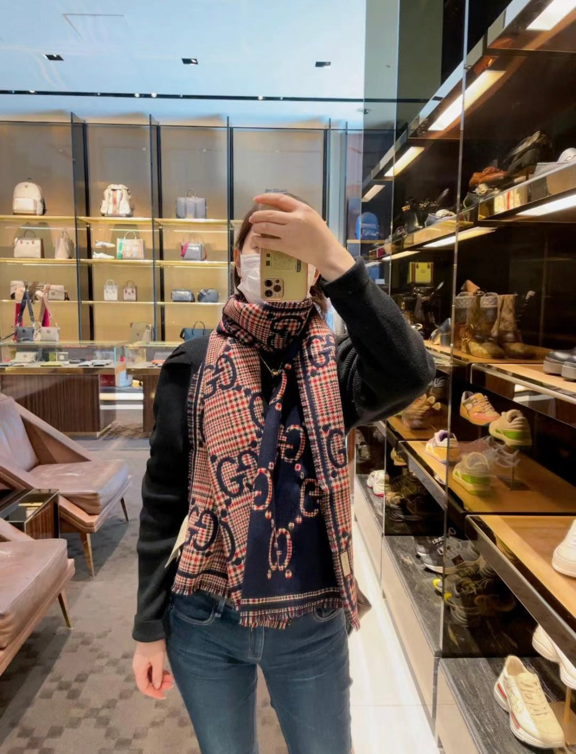 Shinzo / Gucci scarf