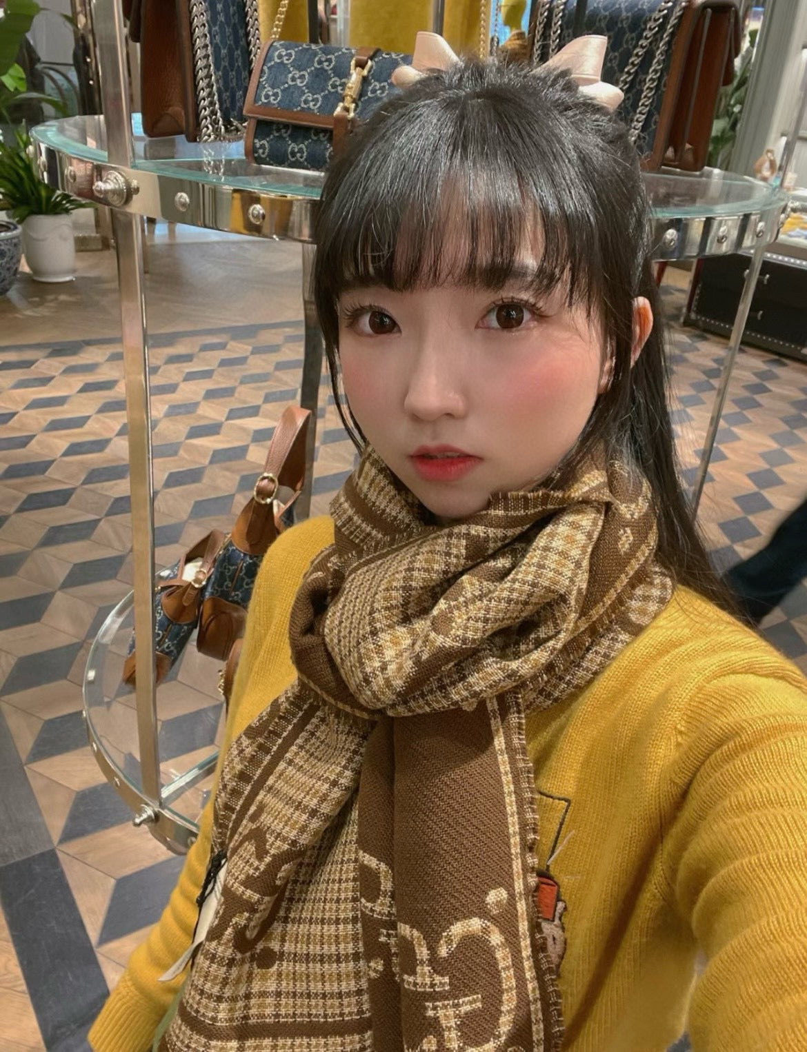 Shinzo / Gucci scarf