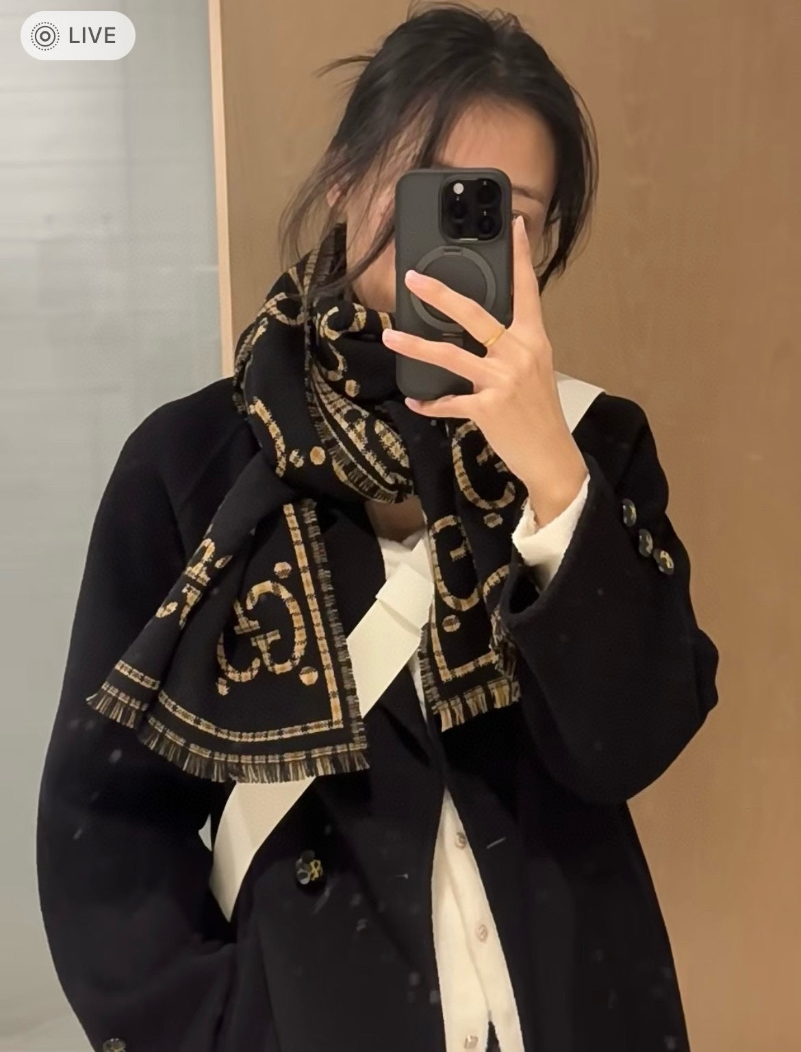 Shinzo / Gucci scarf