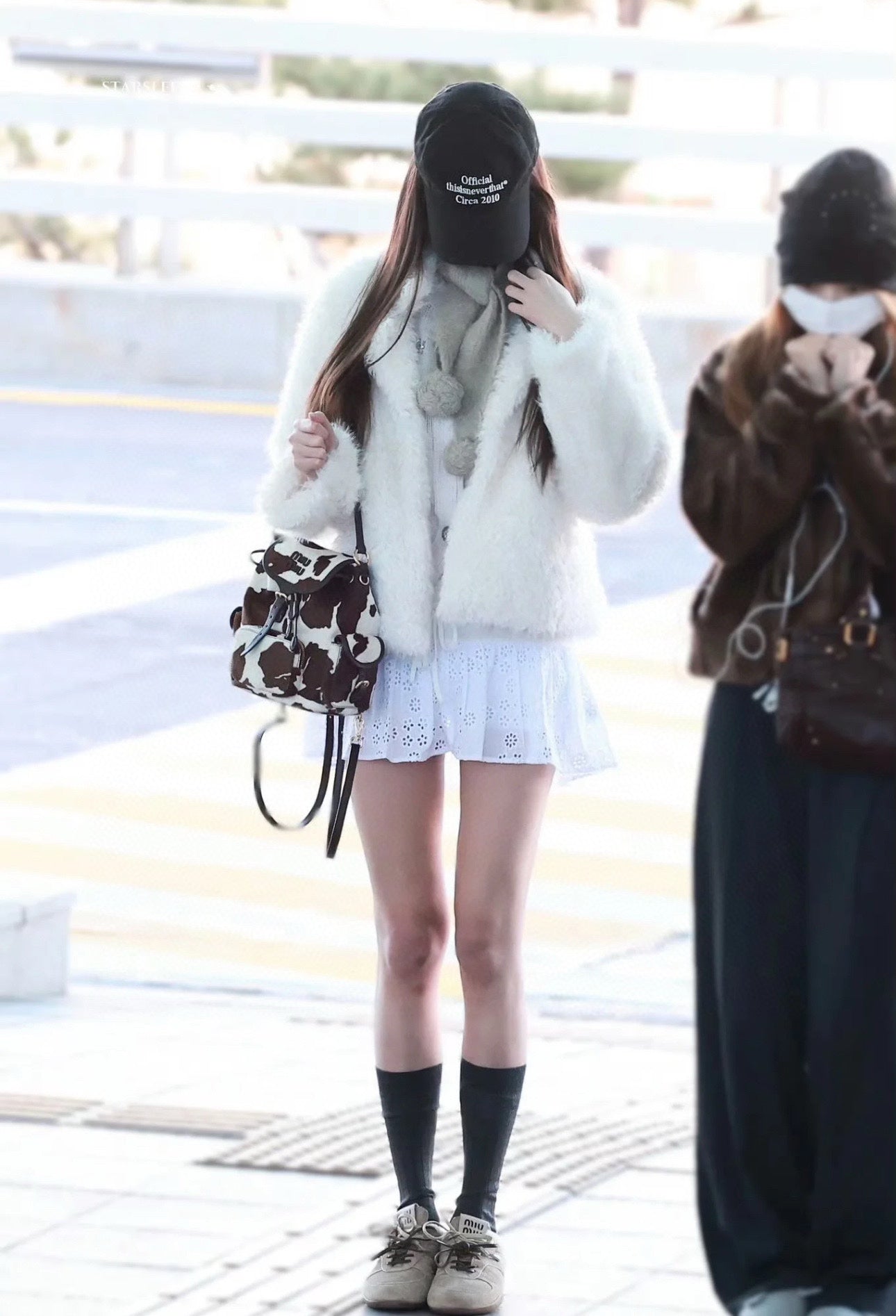 카타 / 미우미우 신형 젖소 무늬 백팩
