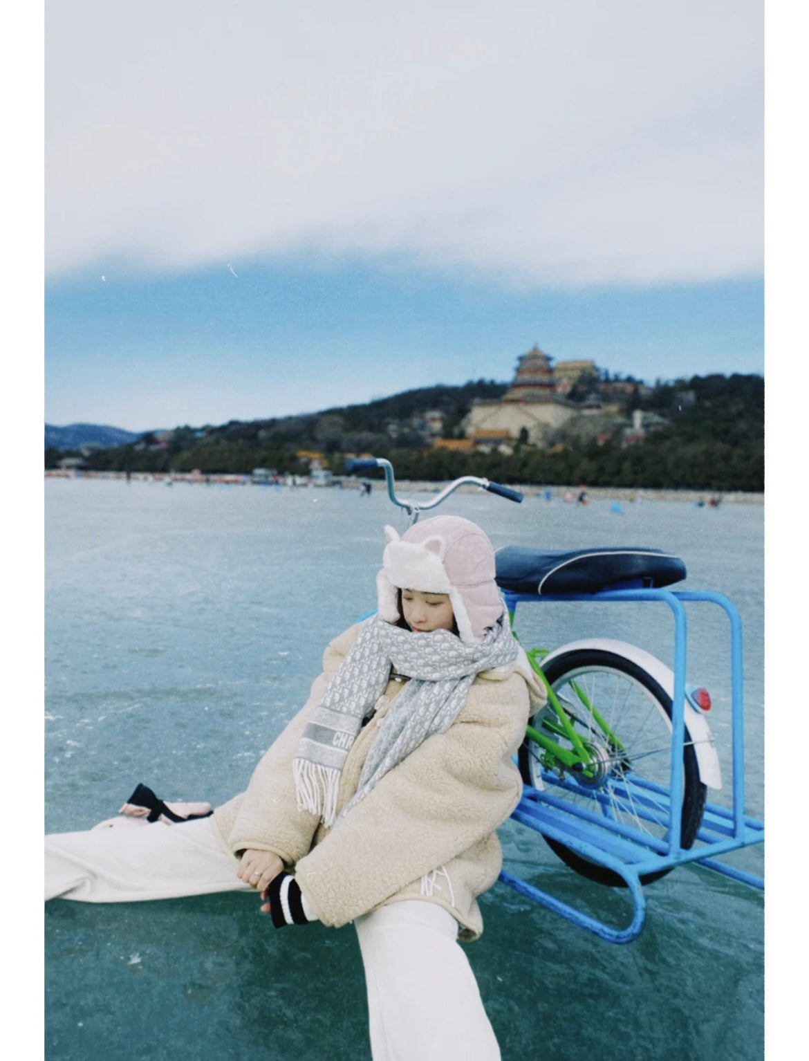 신조 / 디올 스카프