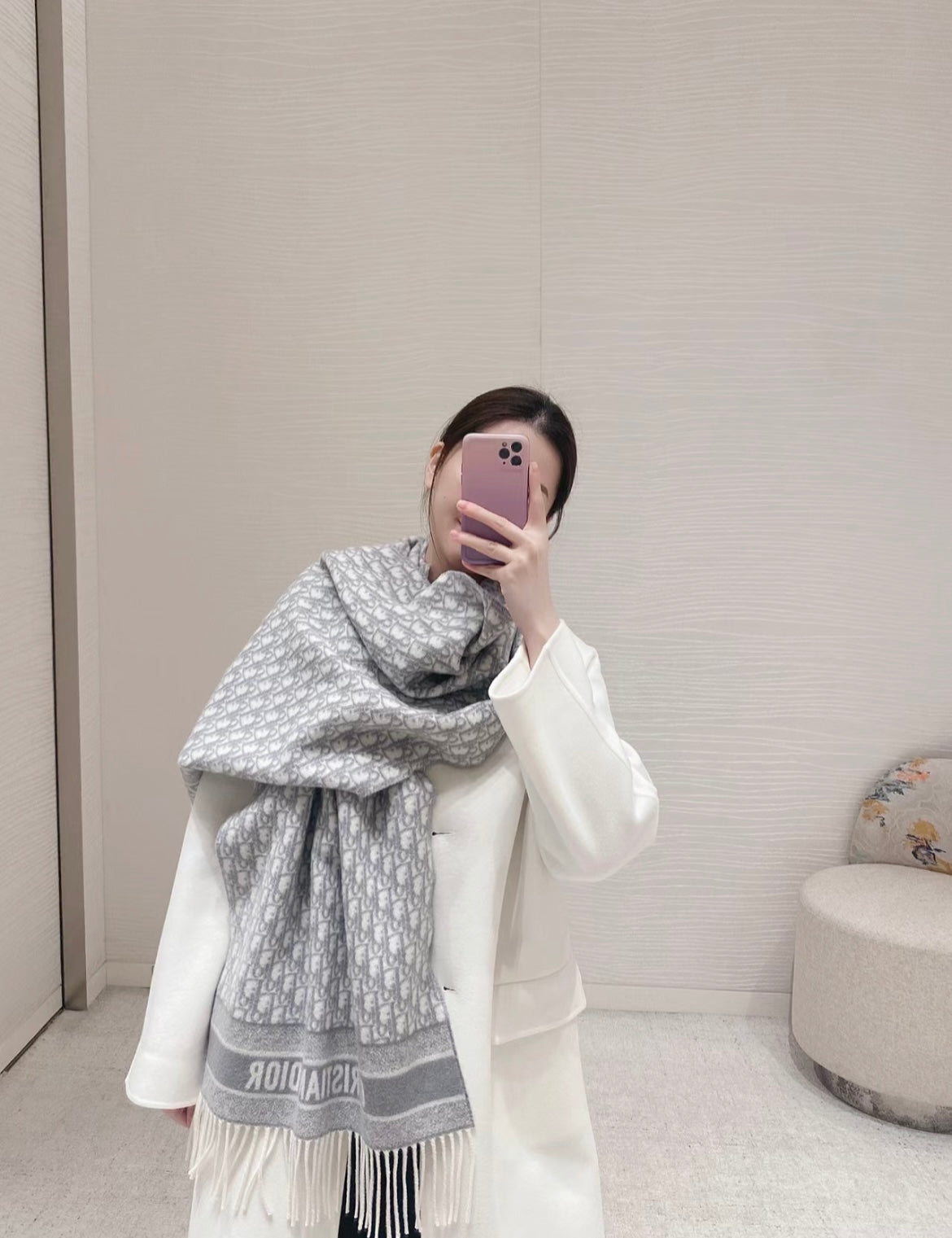 신조 / 디올 스카프