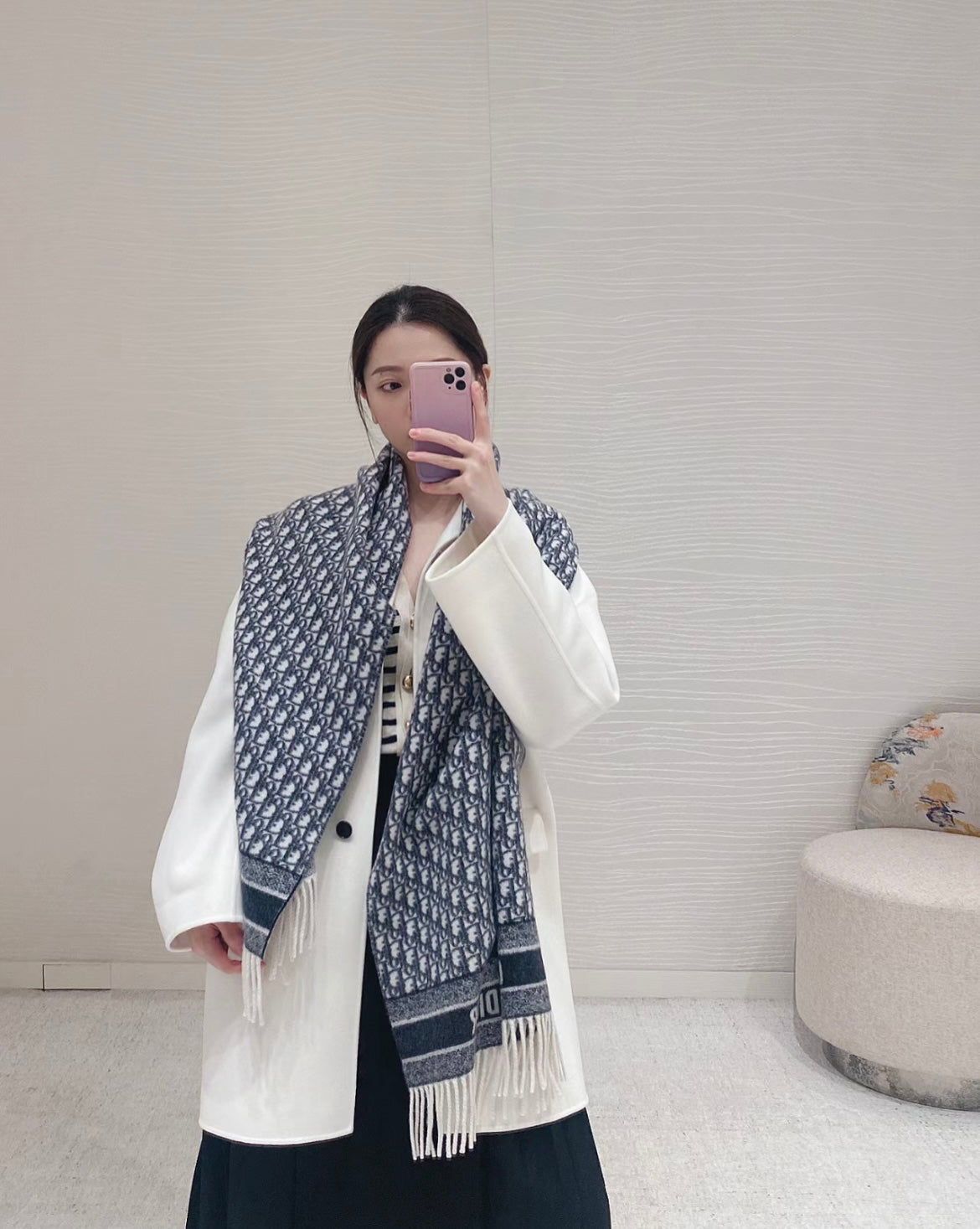 신조 / 디올 스카프
