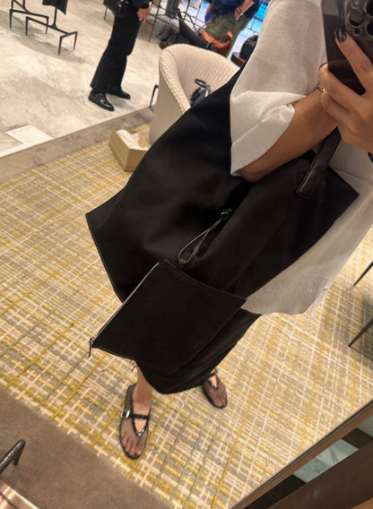 카타 / 더로우 캔버스 물통 가방