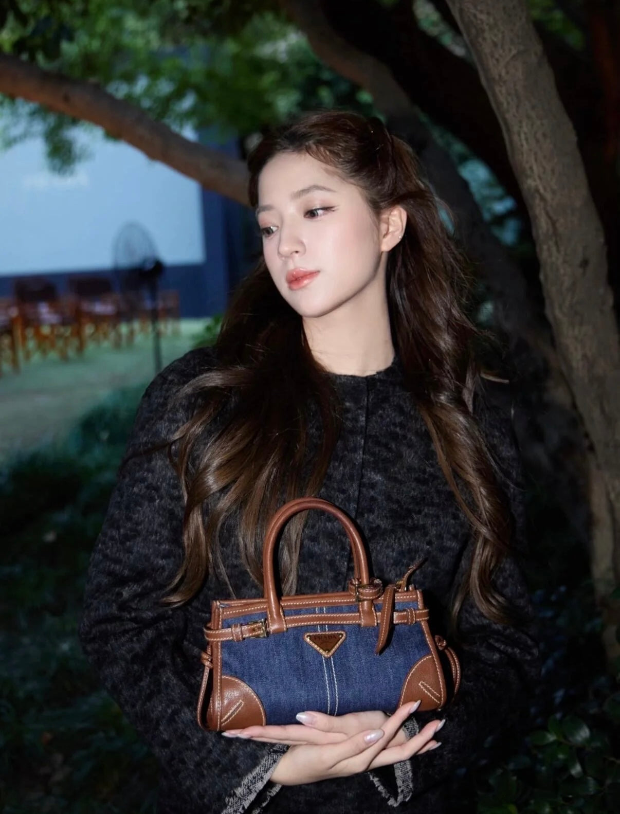 카타 / 프라다 청가방