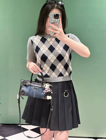 카타 / 프라다 미니 데님 핸드백
