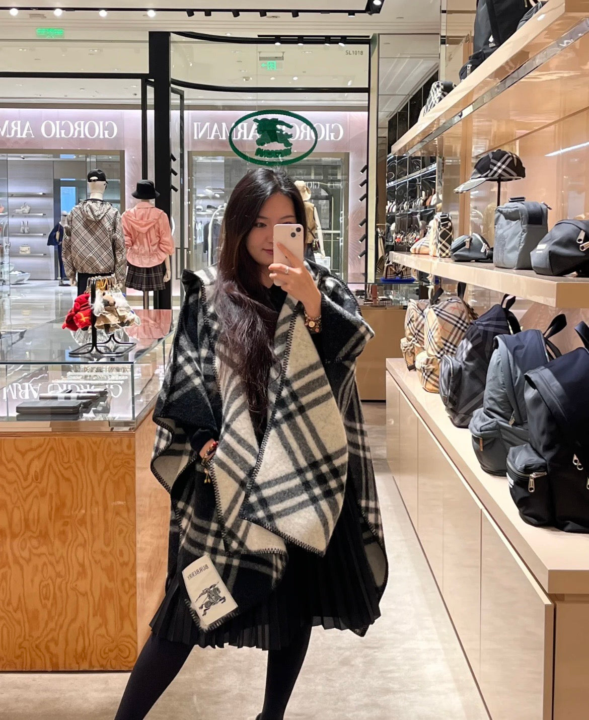 신조 / 버버리 스카프