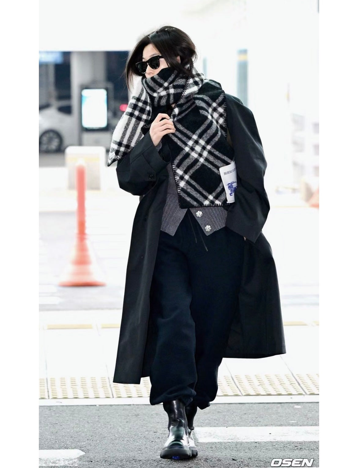 신조 / 버버리 스카프