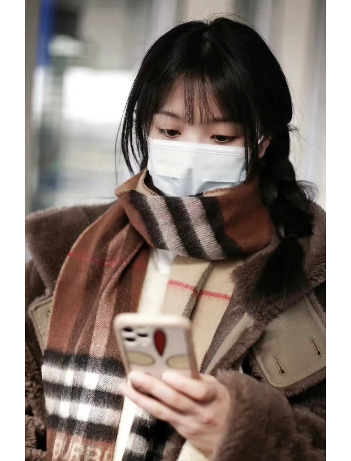 신조 / 버버리 스카프