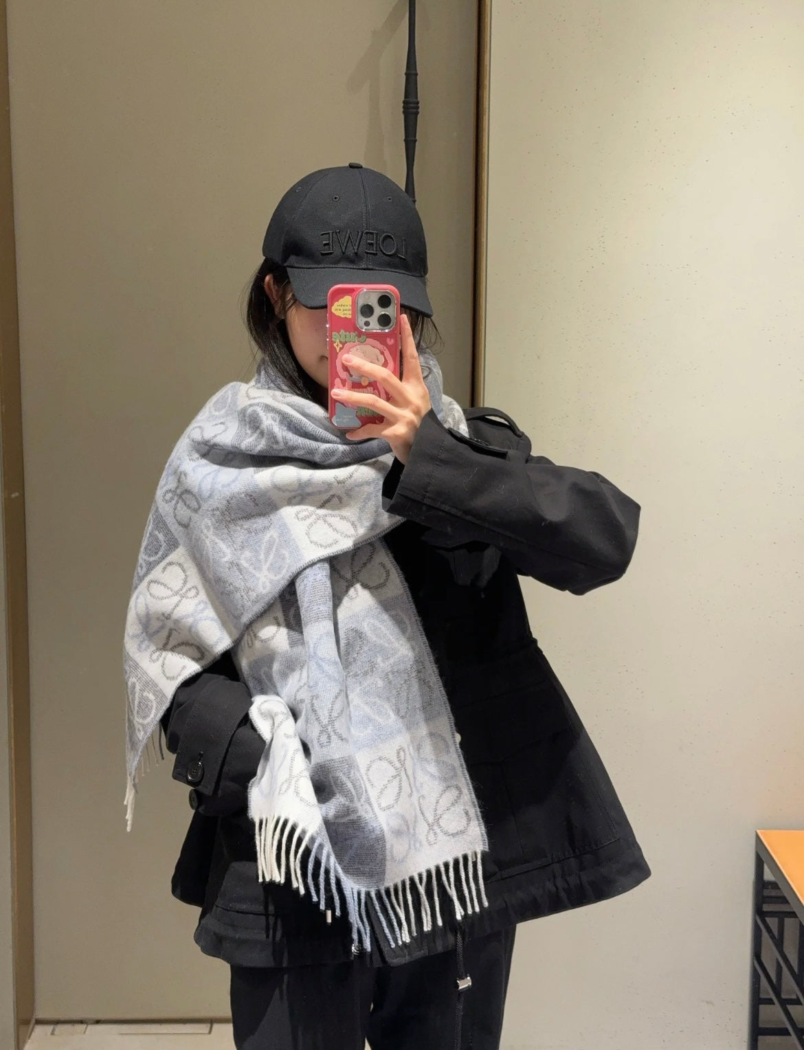 신조 / 로에베 스카프