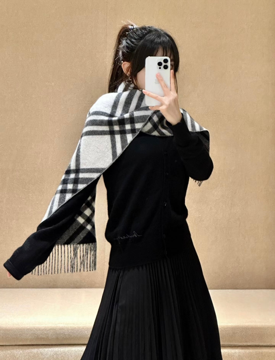신조 / 버버리 스카프