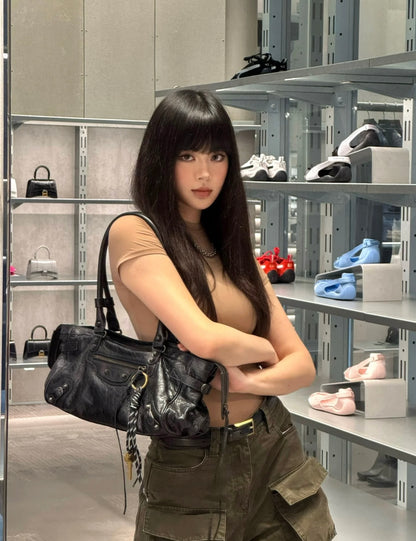 카타 / 발렌시아가 가로판 기관차 가방