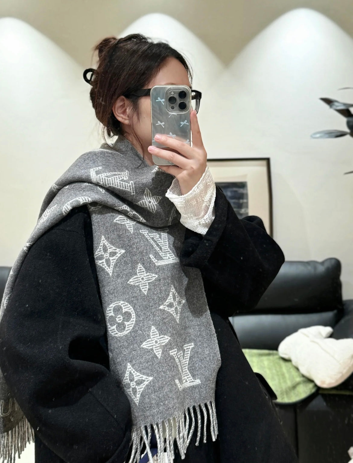 신조 / 루이비통 스카프