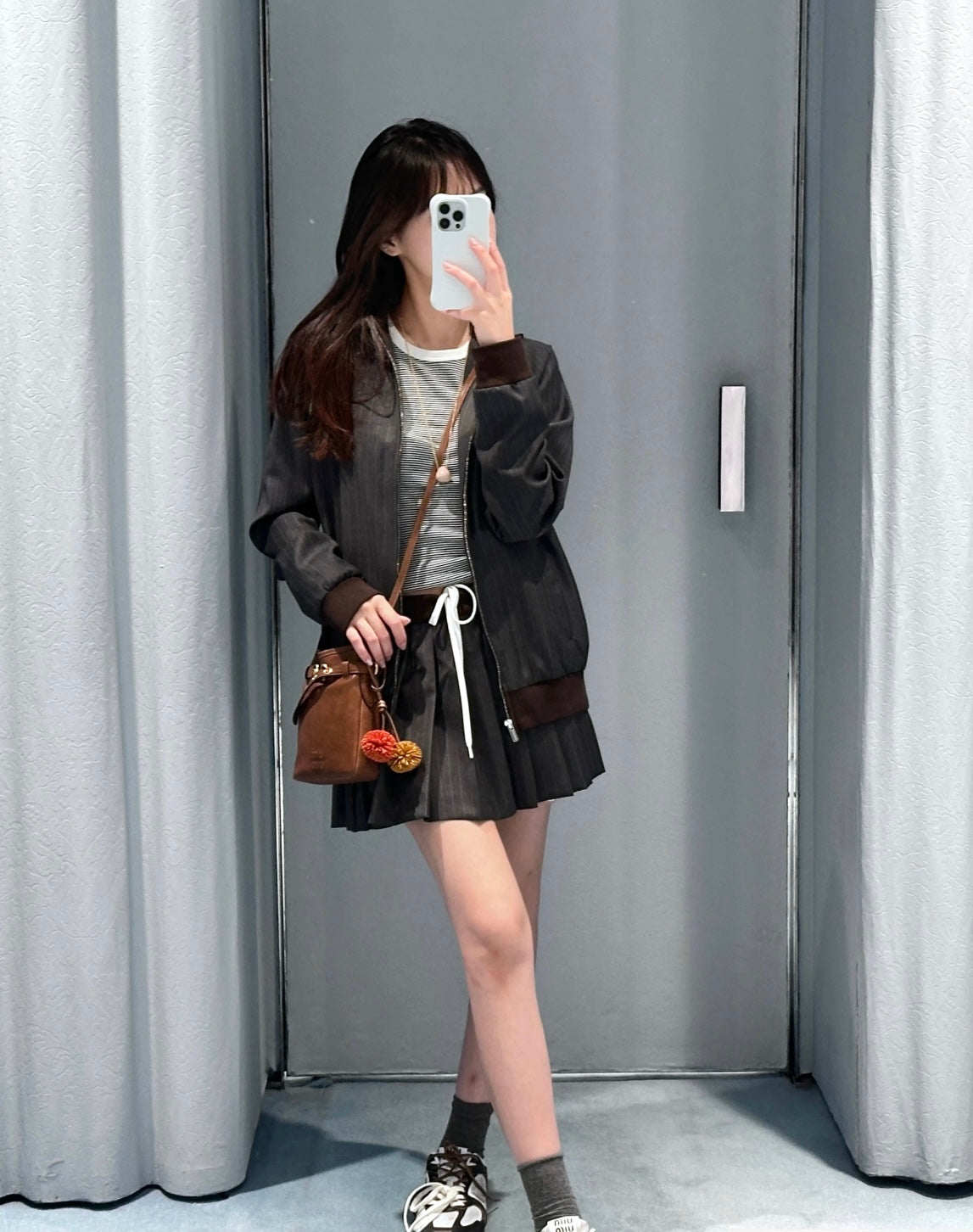카타 / 미우미우 새 버킷백