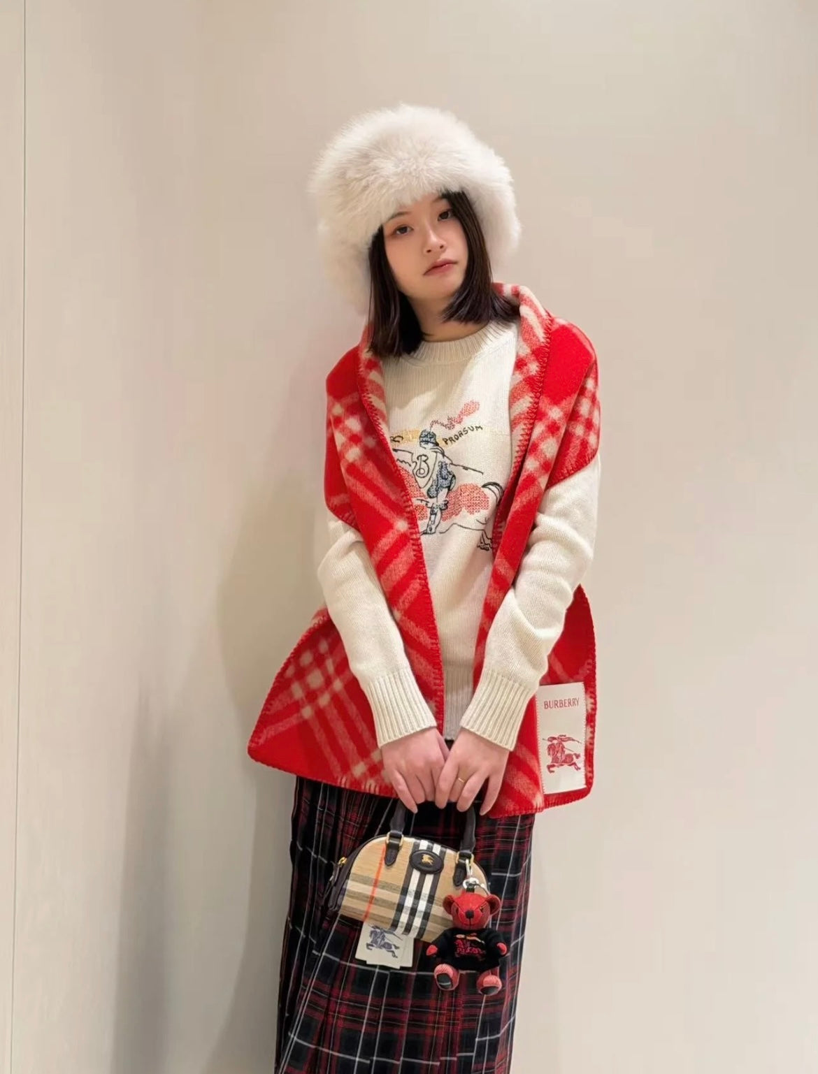 신조 / 버버리 스카프
