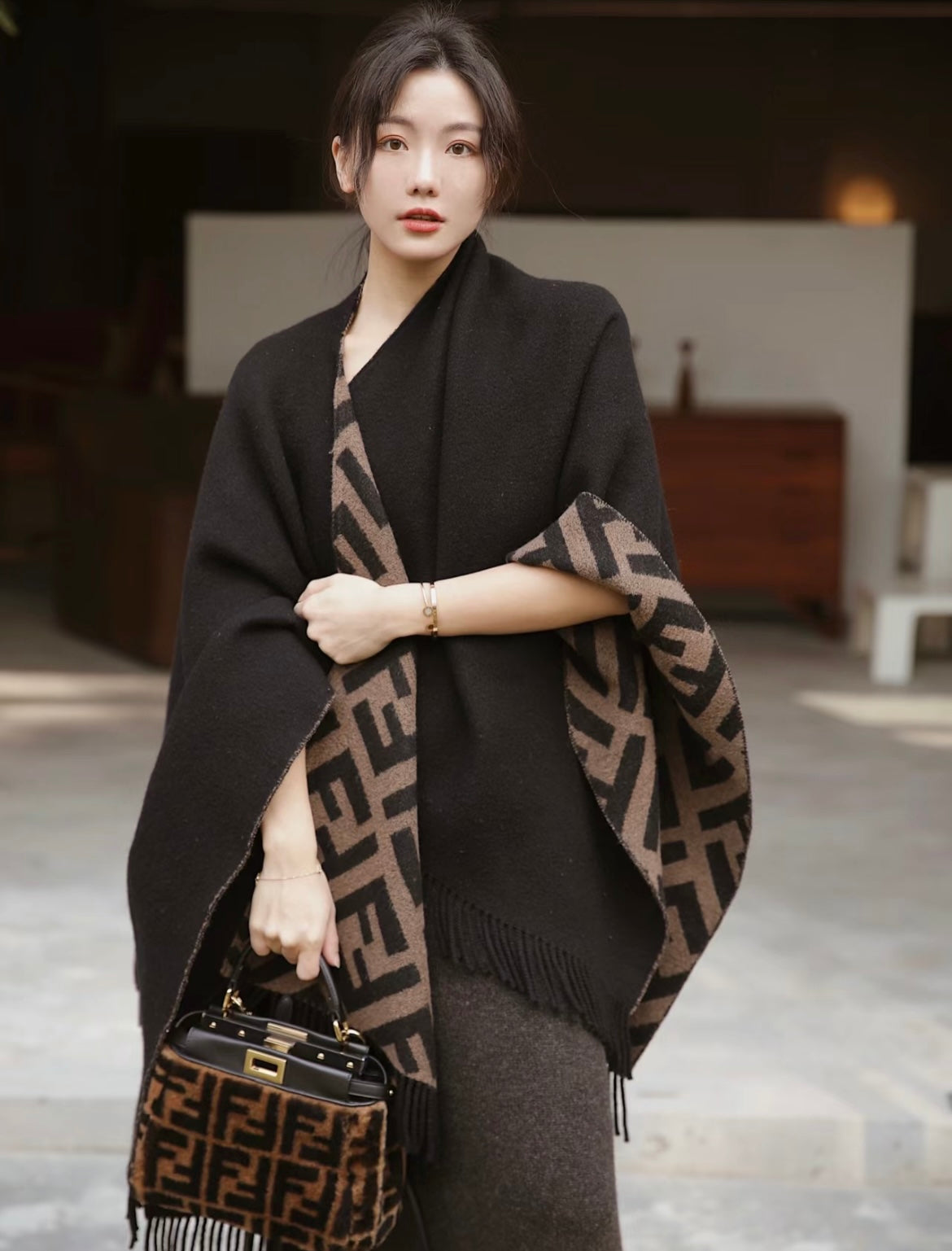 신조 / 펜디 스카프