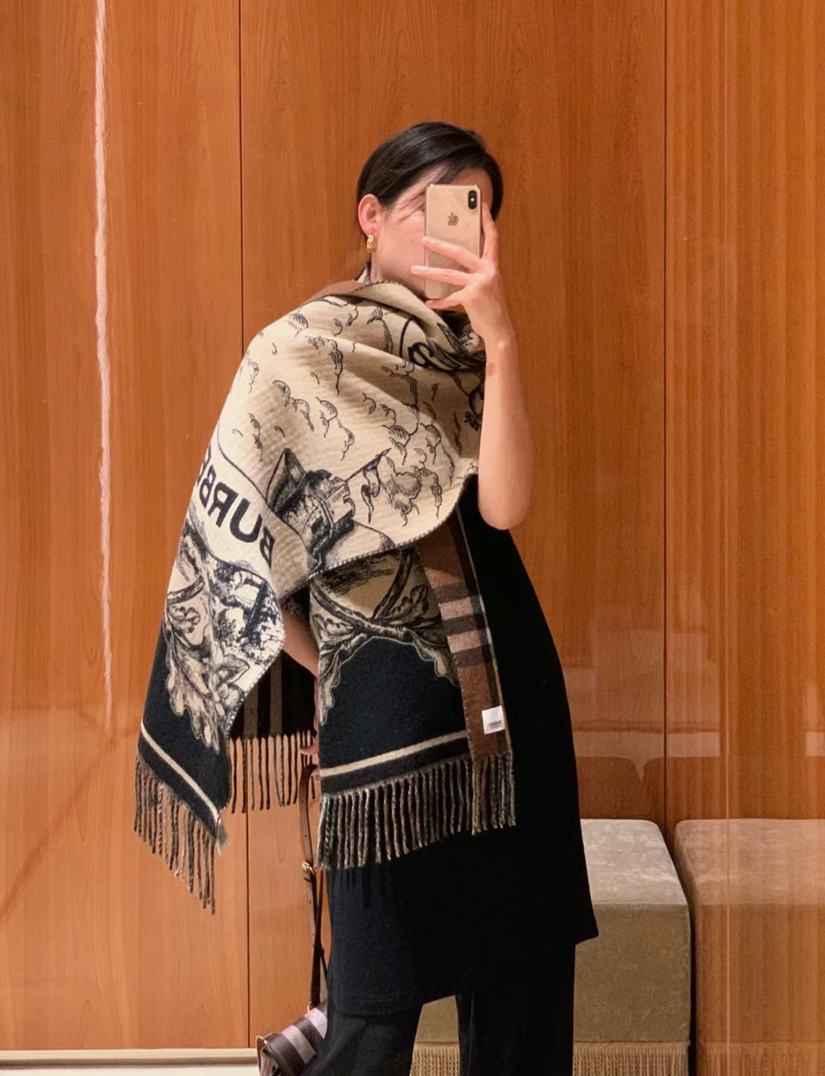 신조 / 버버리 스카프