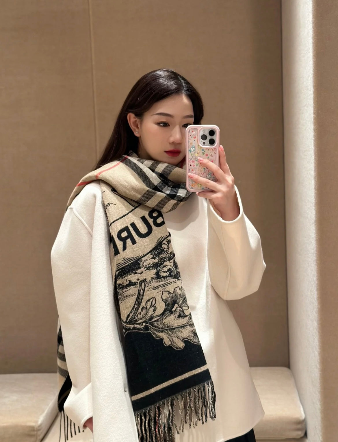 신조 / 버버리 스카프