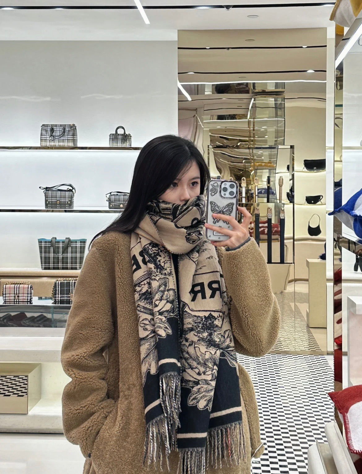 신조 / 버버리 스카프