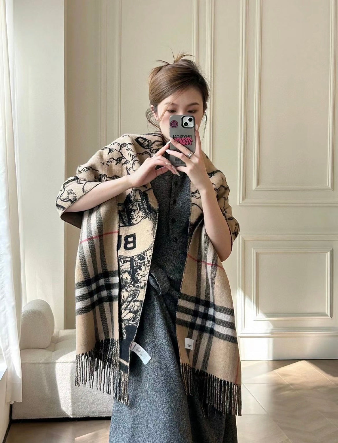 신조 / 버버리 스카프