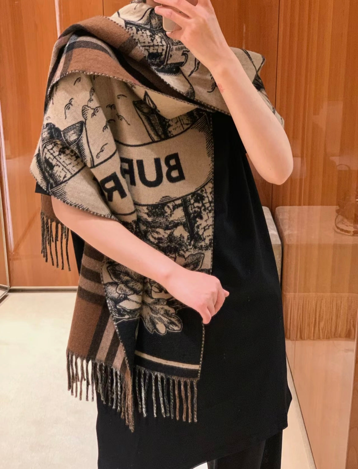 신조 / 버버리 스카프