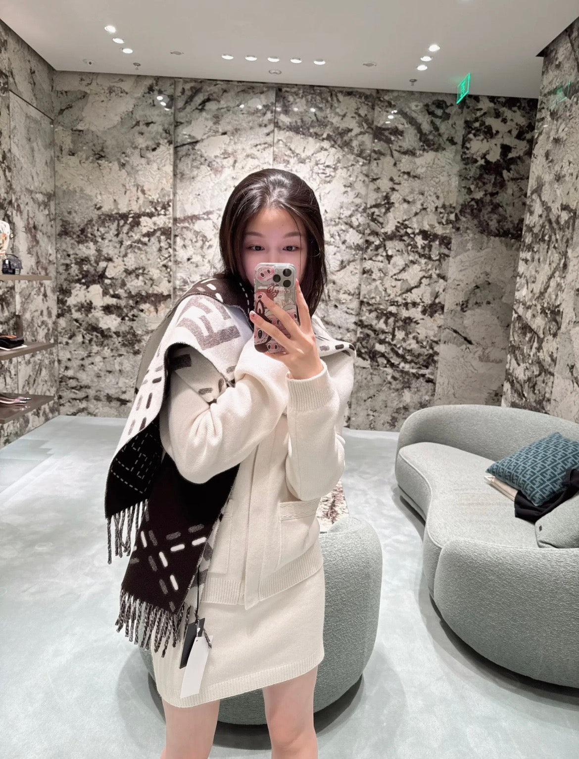 신조 / 펜디 스카프