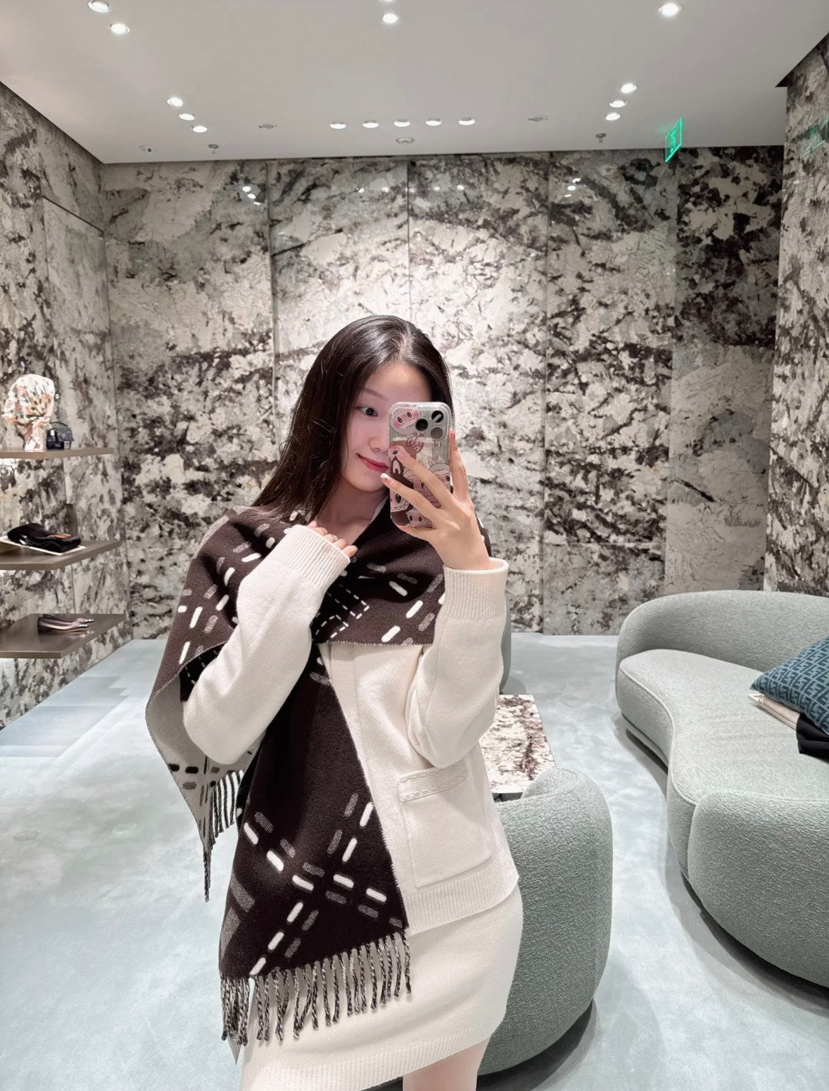 신조 / 펜디 스카프
